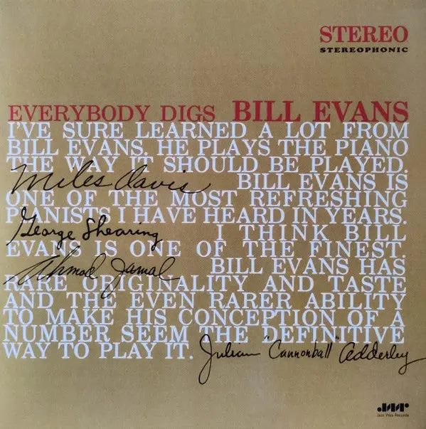 Evans, Bill/Everybody Digs [Lp] 1
