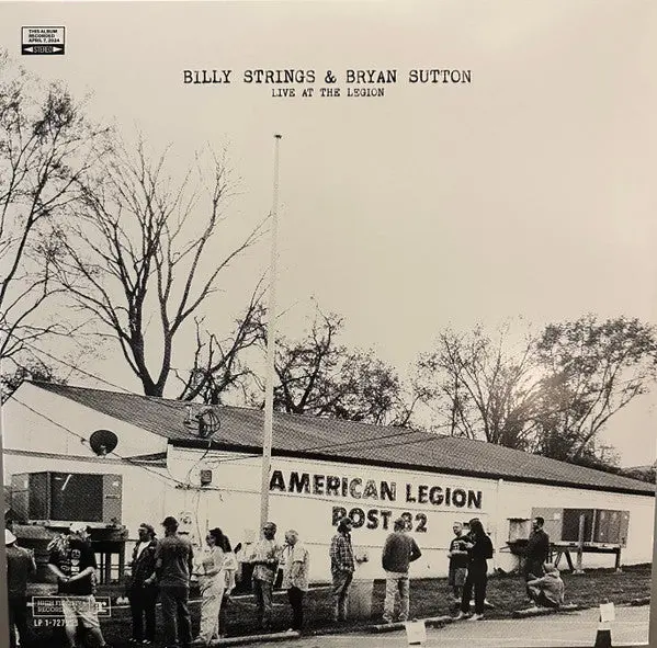 Billy Strings & Bryan Sutton/Live At The Legion (Indie Exclusive Clear Vinyl) [Lp] 1