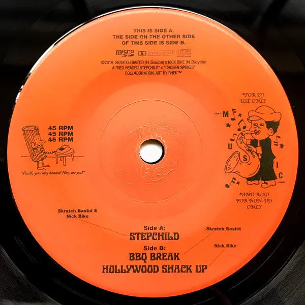 Skratch Bastid/Nick Bike/Stepchild [7"] 1