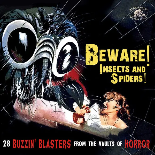 Various Artists/Beware! Insects And Spiders!: 28 Buzzin' Blasters From The Vaults Of Horror [Cd] 1