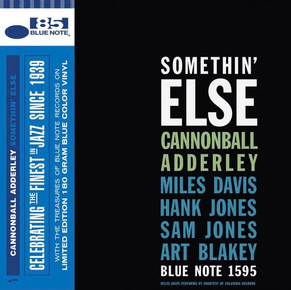 Adderley, Cannonball/Somethin Else (Blue Note 85 Classic Series) [Lp] 1