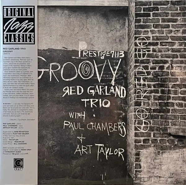 Red Garland Trio/Groovy (Original Jazz Classics Series) [Lp] 1