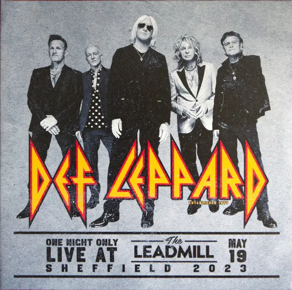 Def Leppard/One Night Only: Live At The Leadmill Sheffield 2023 (Silver Vinyl) [Lp] 1