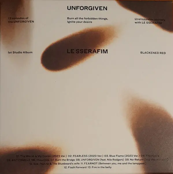 Le Sserafim/Unforgiven [Cd] 1
