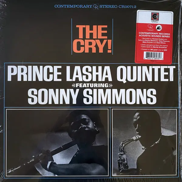 Prince Lasha Quintet/The Cry! (Contempory Records Acoustic Sounds Series) [Lp] 1
