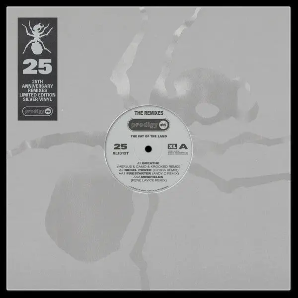 Prodigy/The Fat Of The Land Remixes (25Th Ann. Silver) [Lp] 1