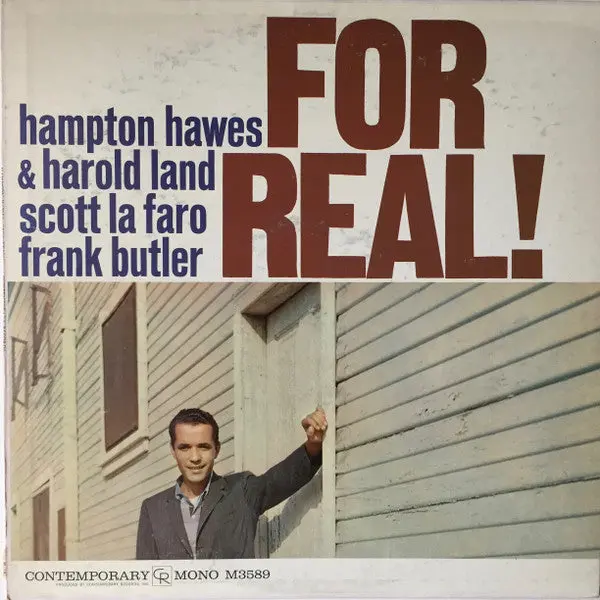 Hawes, Hampton/For Real (Contemporary Records Acoustic Sounds Series) [Lp] 1