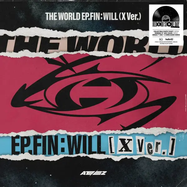 Ateez/The World Ep.Fin:Will (Coloured Vinyl Lp+7") [Lp] 1
