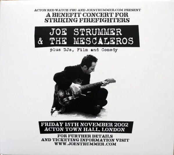Strummer, Joe & The Mescaleros/Live At Acton Town Hall [Cd] 1