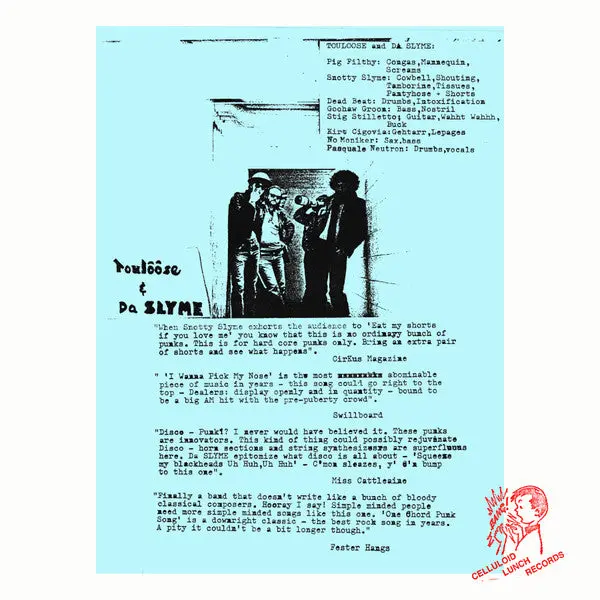 Da Slyme/If There's No Rubble, You Haven't Played: Collected Recordings 1977-89 [Lp] 1