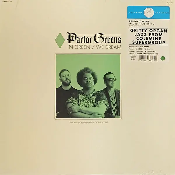 Parlor Greens/In Green/We Dream (Opaque Green Vinyl) [Lp] 1
