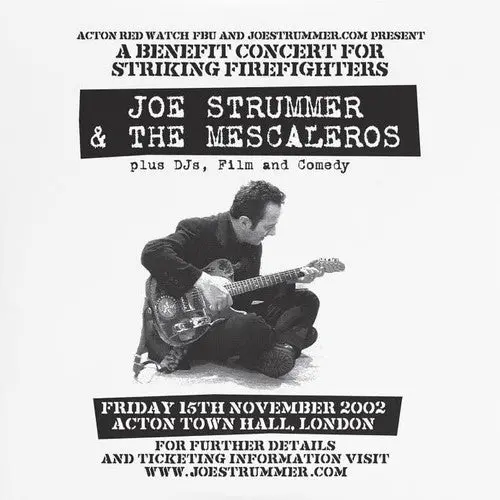 Strummer, Joe & The Mescaleros/Live At Acton Town Hall (Clear Vinyl) [Lp] 1
