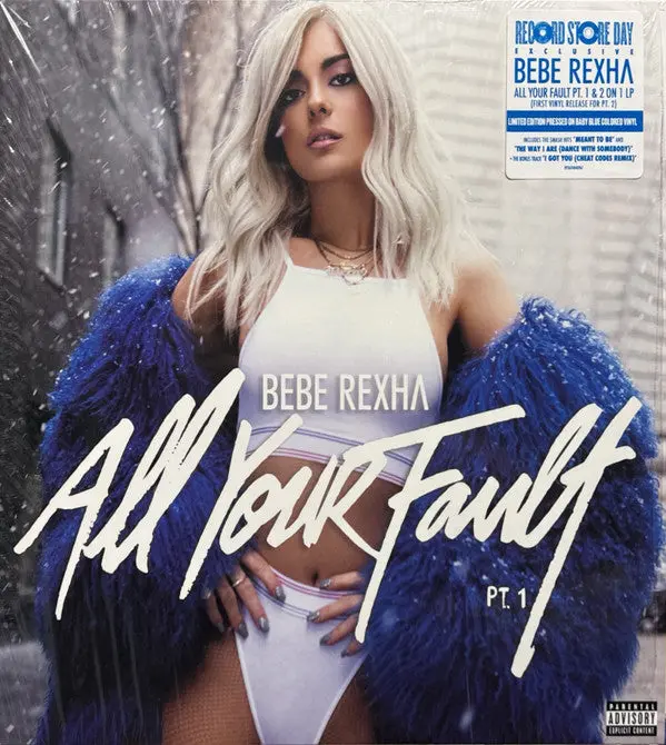 Bebe Rexha/All Your Fault – Pt 1 & 2 (Coloured Vinyl) [Lp] 1