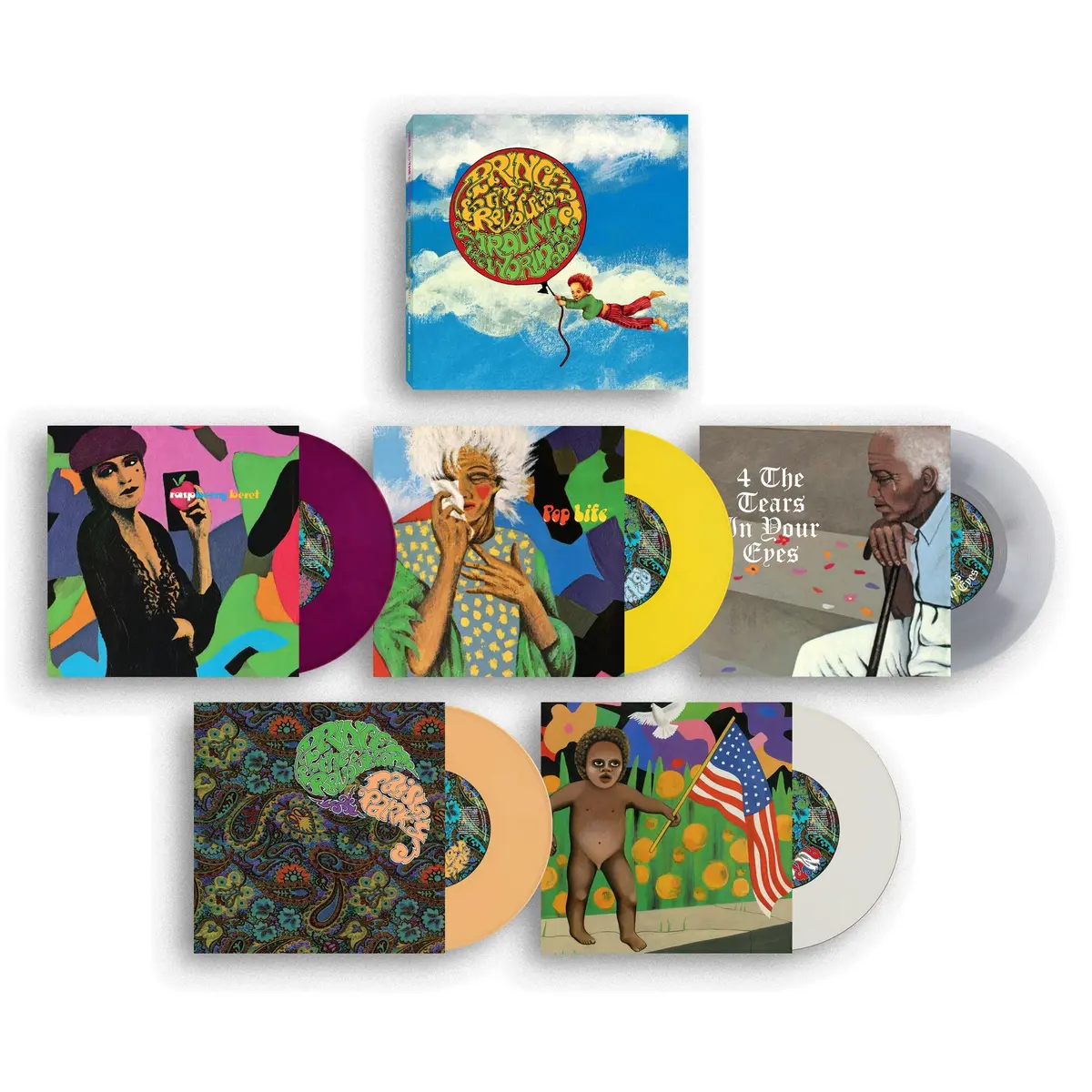 Prince And The Revolution/Around The World In A Day: The Singles [7"] 1