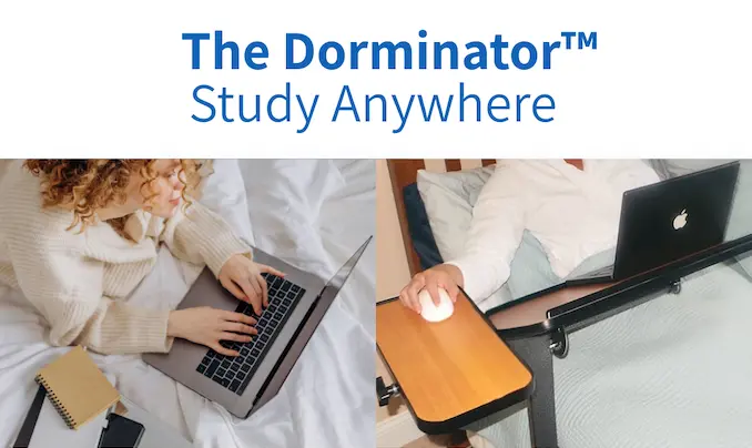 Platinum Health's Dorminator Acrobat Portable Laptop, Folding Desk For College Dorms Or Apartments 1