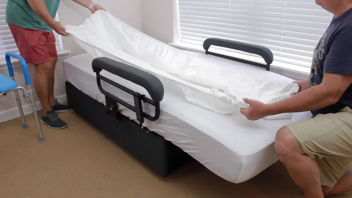 5 Sided Waterproof Sheet - Envyy Sleep-To-Stand Bed 1