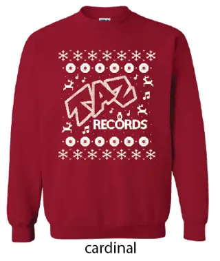 Taz Records Christmas Crewneck Sweater 4