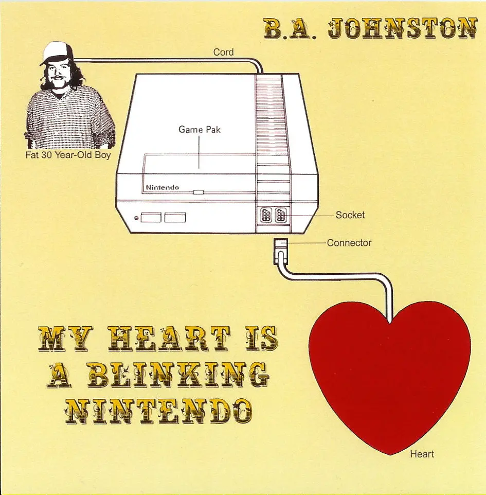 B.A. Johnston/My Heart Is A Blinking Nintendo (20Th Ann. Coloured Vinyl) [Lp] 1