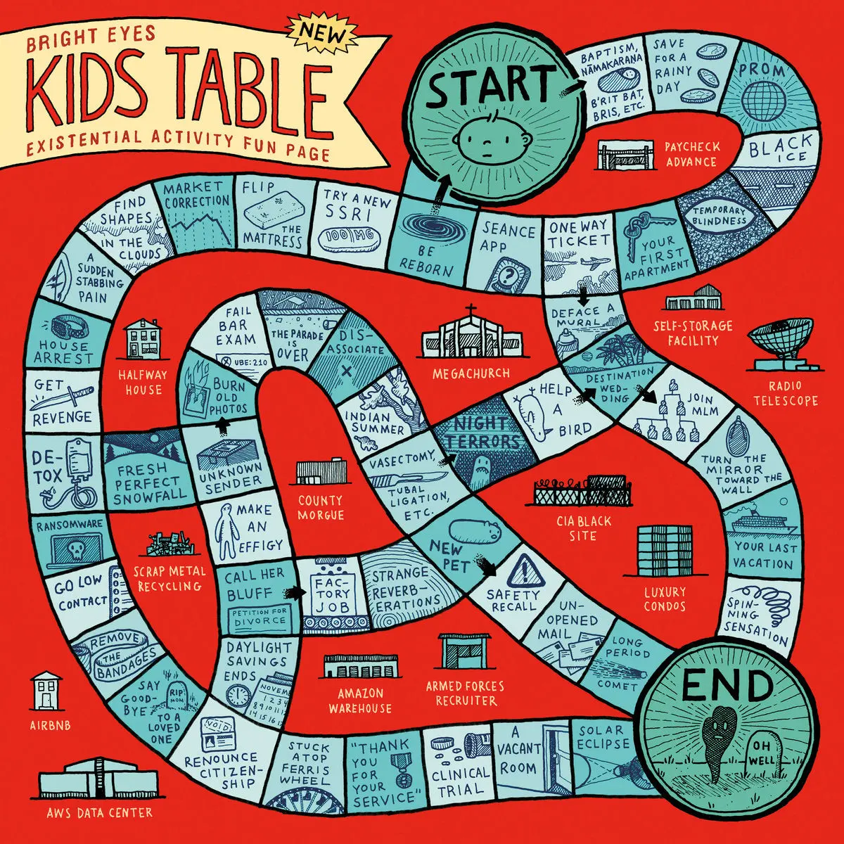 Bright Eyes/Kids Table Ep [12"] 1