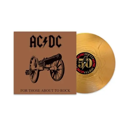 Ac/Dc/For Those About To Rock (50Th Anniversary Gold Vinyl) [Lp] 1