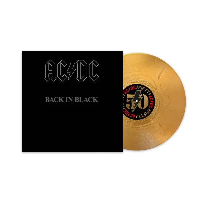 Ac/Dc/Back In Black (50Th Anniversary Gold Vinyl) [Lp] 1