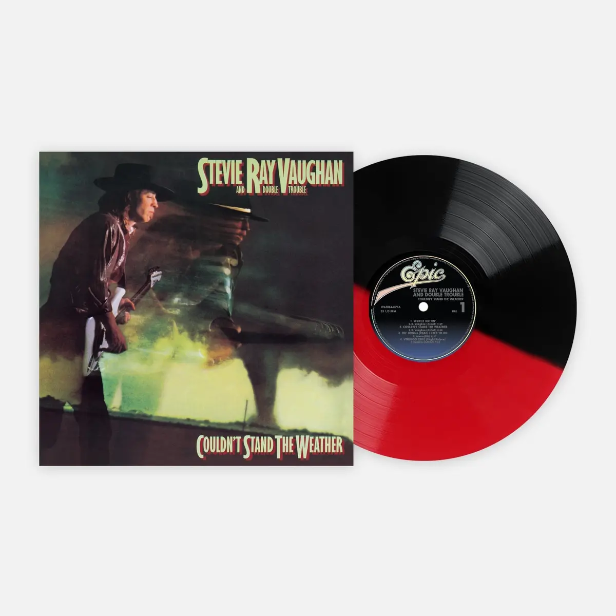 Vaughan, Stevie Ray/Couldn't Stand The Weather (Vmp Red & Black Split Vinyl) [Lp] 1