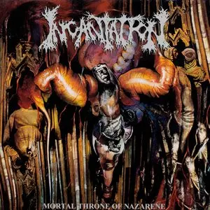 Incantation/Mortal Throne Of Nazarene (Custom Ripple Vinyl) [Lp] 1