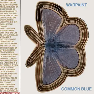 Warpaint/Common Blue/Underneath (Transparent Blue Vinyl) [7"] 1