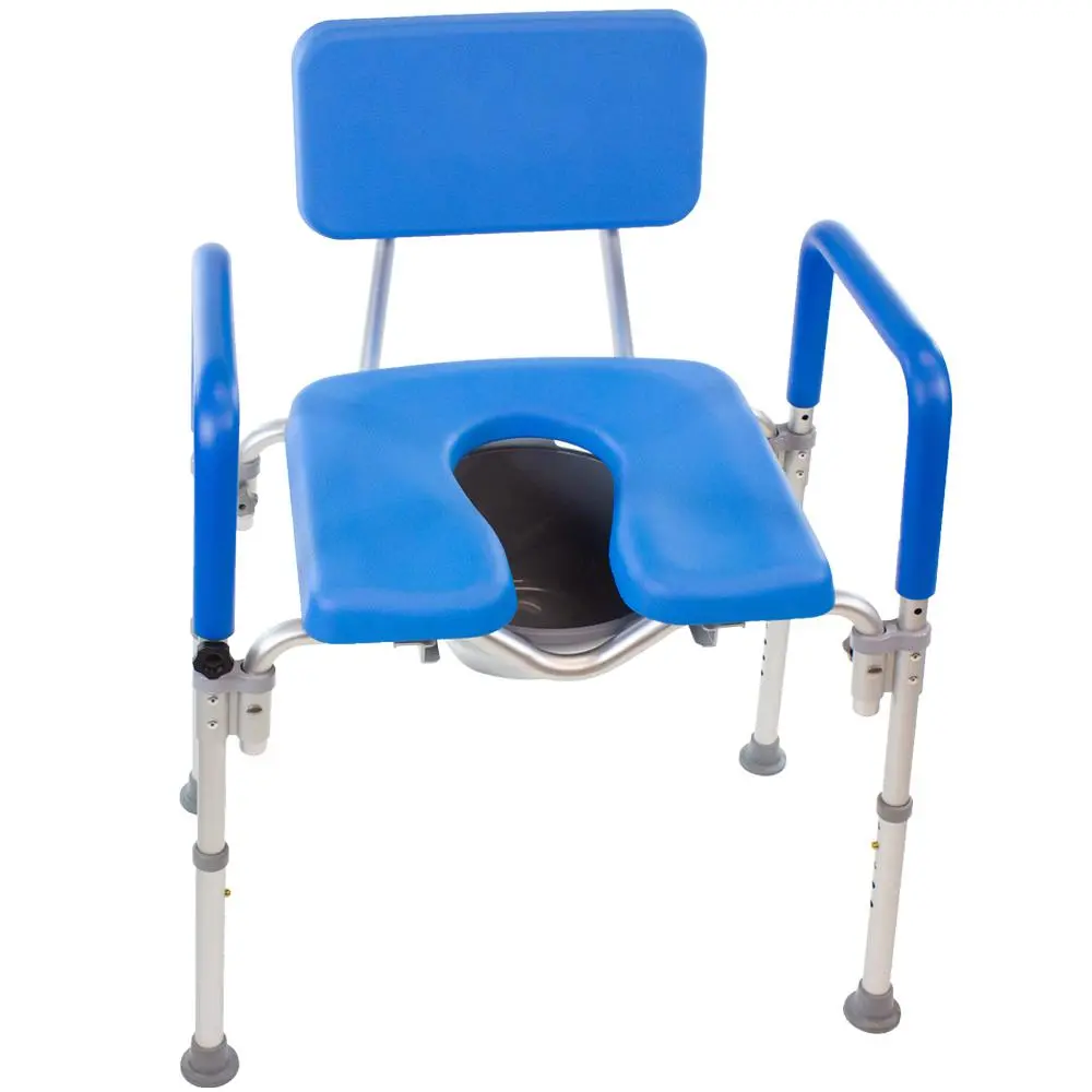 Dignity Ultra-Premium Padded Bariatric Extra Large Commode/Shower Chair. 600Lb Capacity 1
