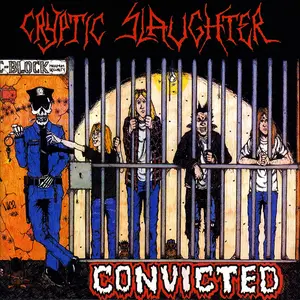 Cryptic Slaughter/Convicted (Black Ice Splatter Vinyl) [Lp] 1