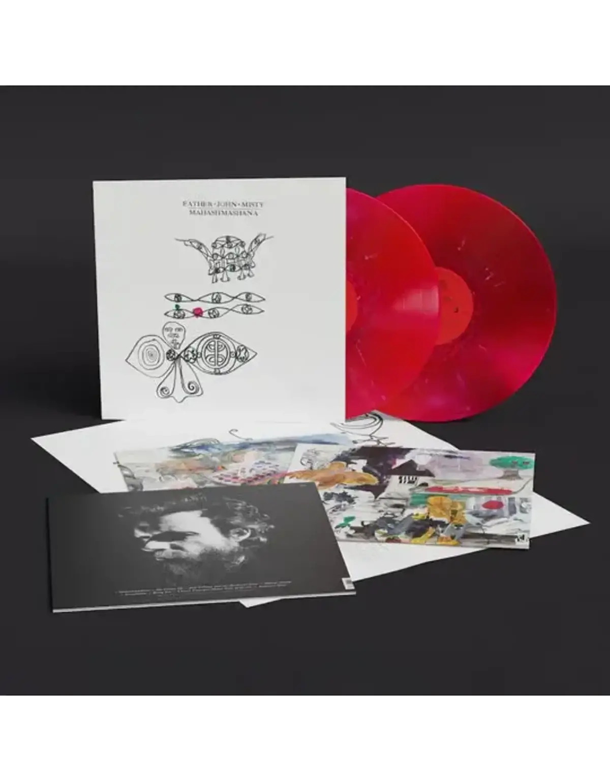 Father John Misty/Mahashmashana (Canadian Exclusive Clear Red With Silver Vinyl) [Lp] 1