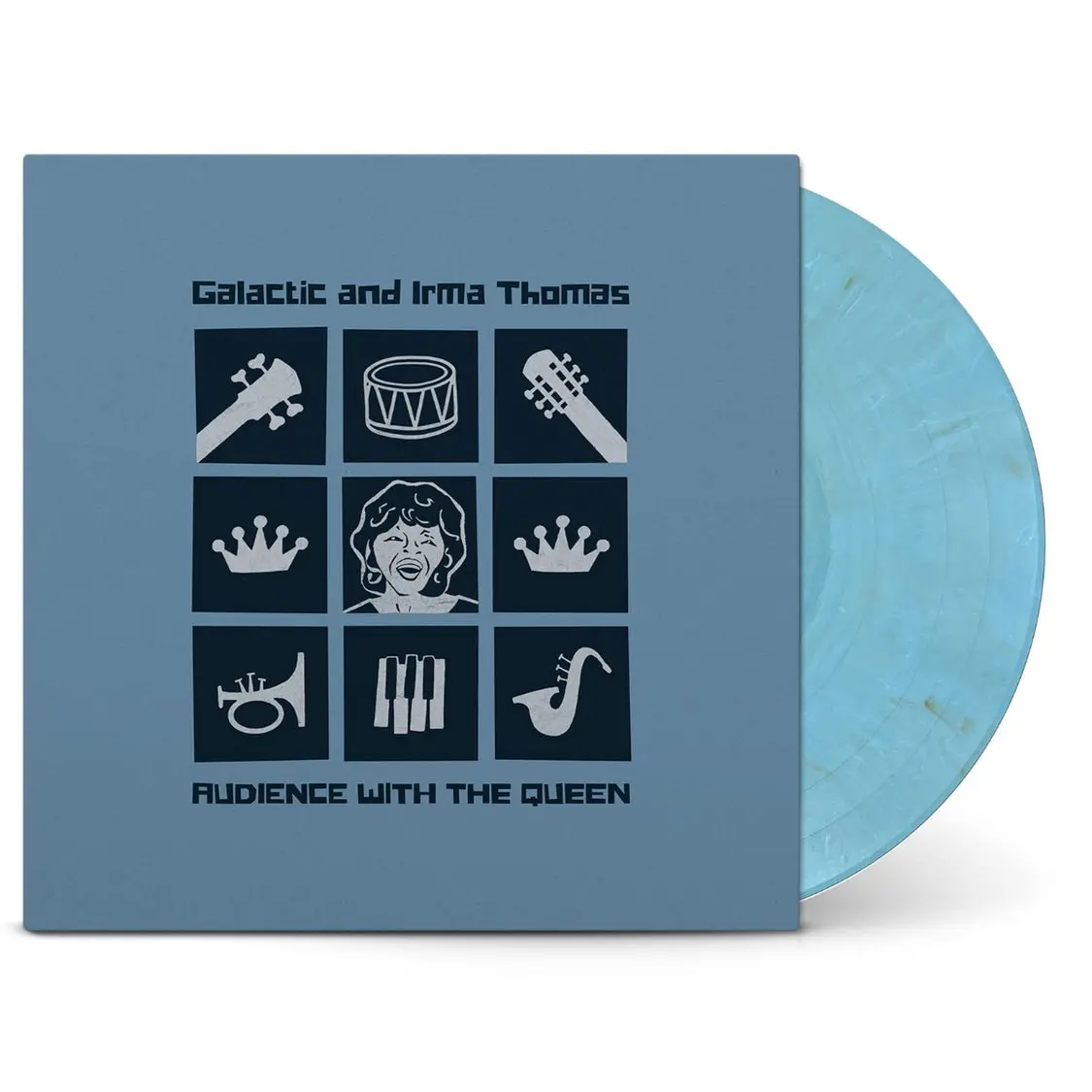 Galactic And Irma Thomas/Audience With The Queen (Indie Exclusive Sky Blue Vinyl) [Lp] 1