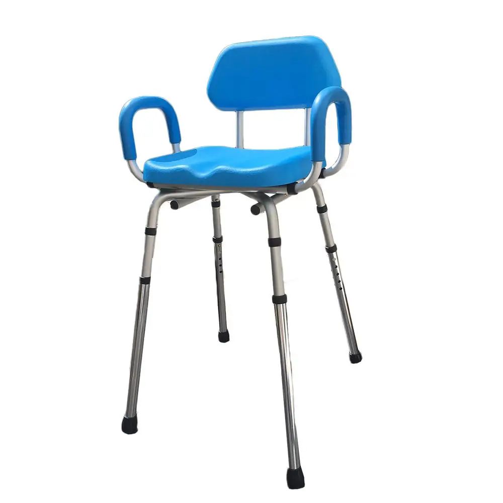 Platinum Health Hip Chair Apex Bath Shower Chair Padded Adjustable Height & Seat Angle 1