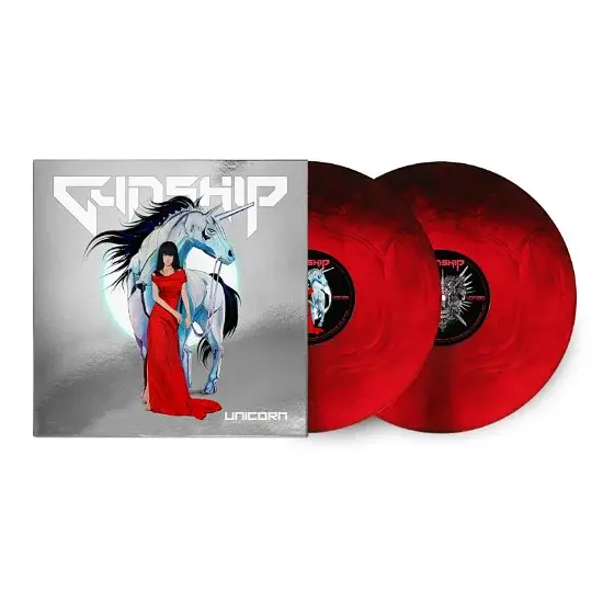 Gunship/Unicorn (Indie Exclusive Blood & Chrome) [Lp] 1