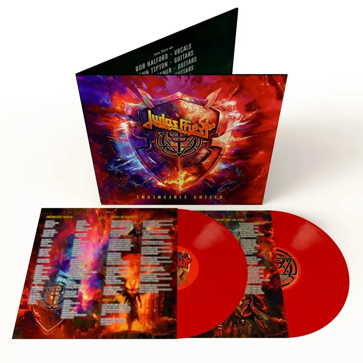 Judas Priest/Invincible Shield (Indie Exclusive Red Vinyl) [Lp] 1