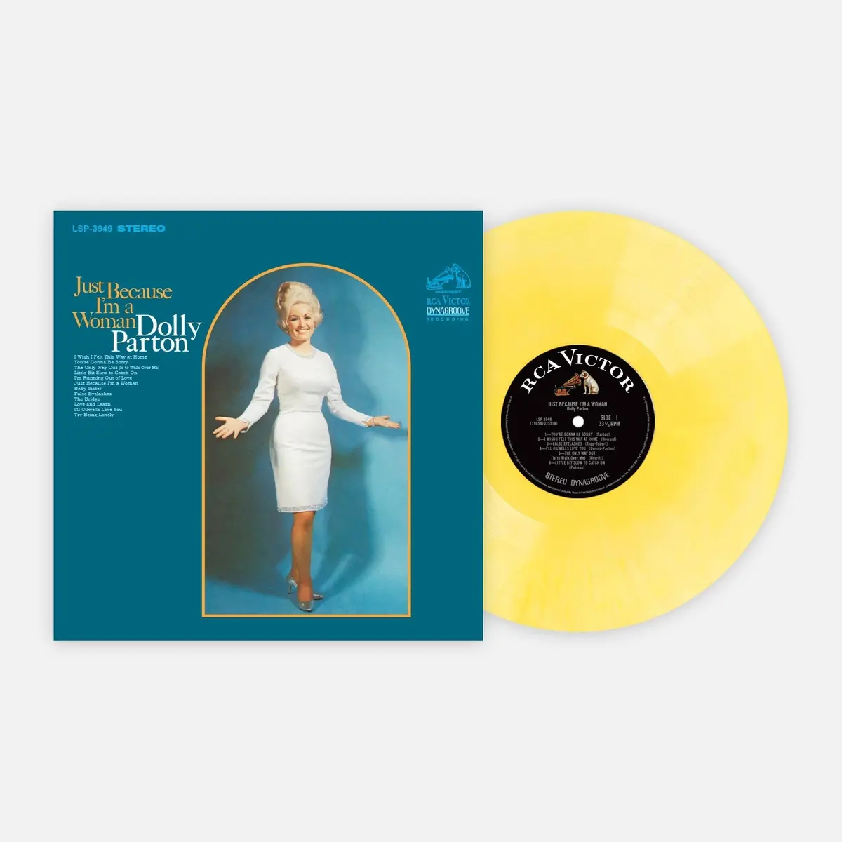 Parton, Dolly/Just Because I'm A Woman (Vmp Canary Yellow Galaxy Vinyl) [Lp] 1