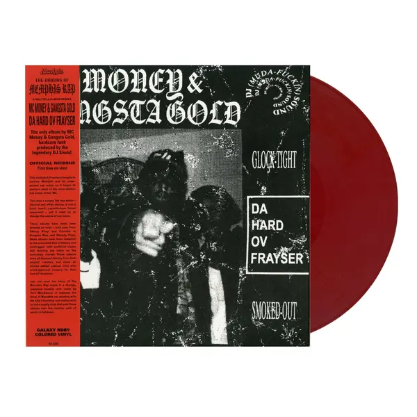 Mc Money & Gangsta Gold/Da Hard Ov Frayser (Origins Of Memphis Rap Series, Galaxy Ruby Vinyl) [Lp] 1