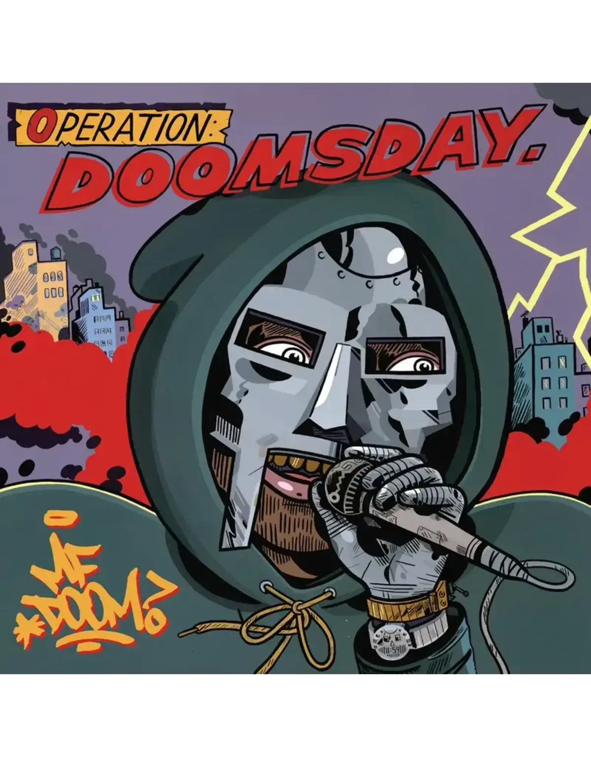 Mf Doom/Operation Doomsday (25Th Ann. Alternate Art Gold & Red Splatter Vinyl) [Lp] 1