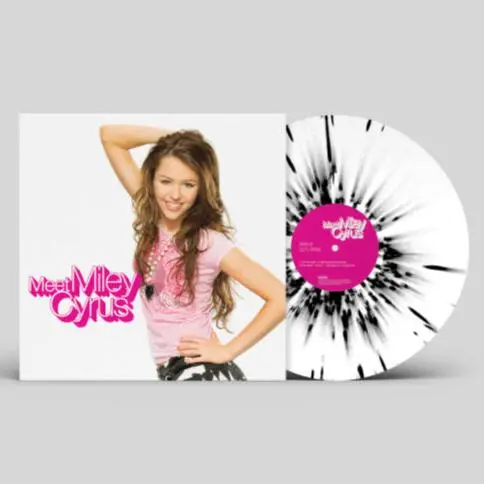 Cyrus, Miley/Meet Miley Cyrus (White With Black Splatter Vinyl) [Lp] 1
