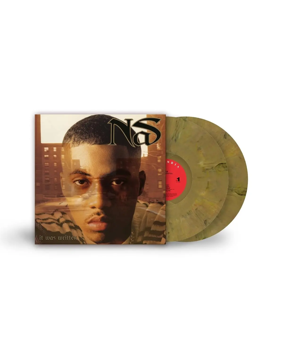 Nas/It Was Written (Gold & Black Marbled Vinyl) [Lp] 1