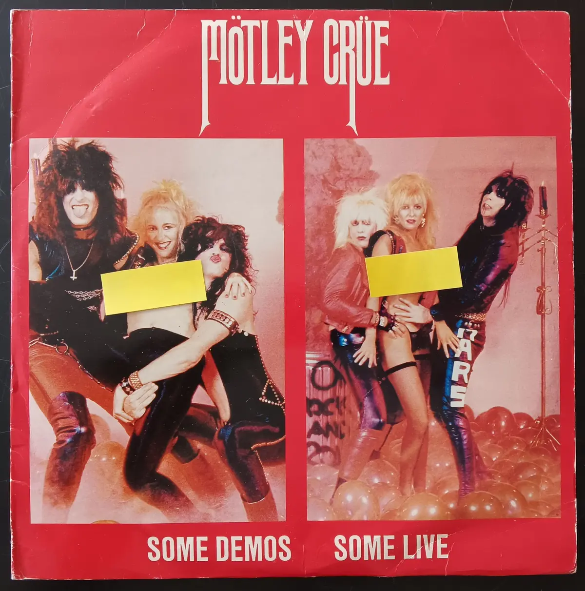 [Used Lp] Motley Crue / Some Demos Some Live 1