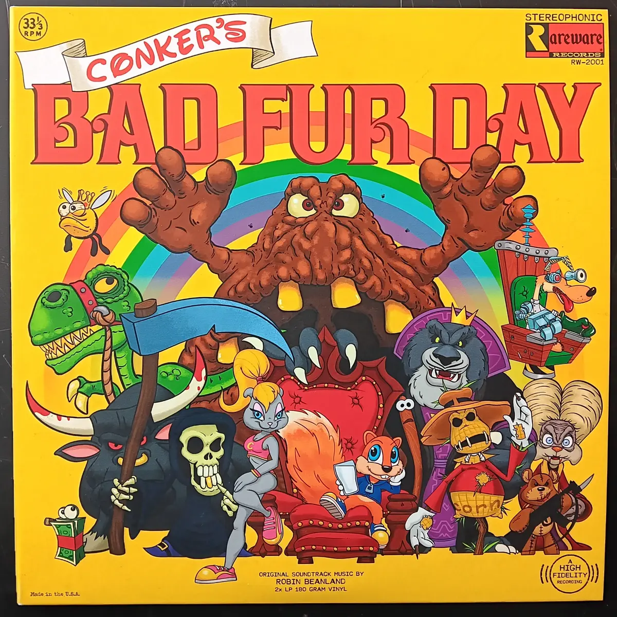 [Used Lp] Soundtrack (Robin Beanland) / Conker's Bad Fur Day 1