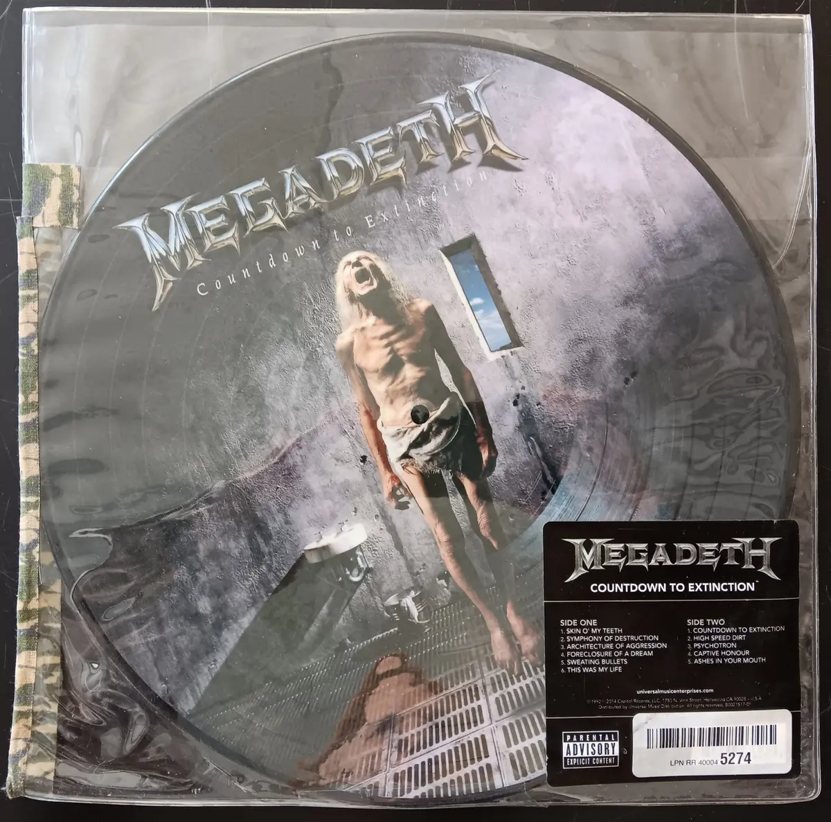 [Used Lp] Megadeth / Countdown To Extinction [Picture Disc] 1