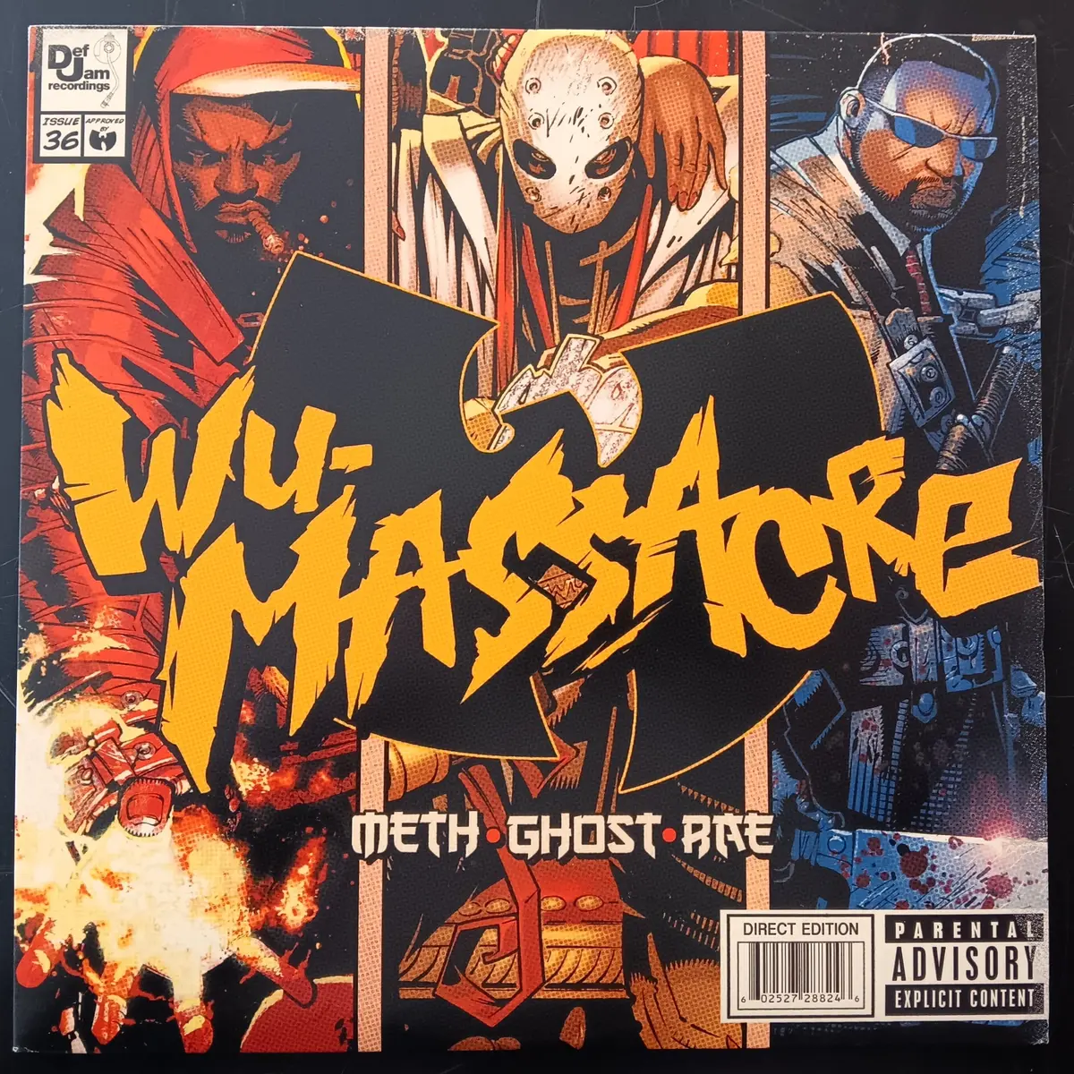 [Used Lp] Wu-Tang Clan (Meth, Ghost & Rae) / Wu-Massacre 1