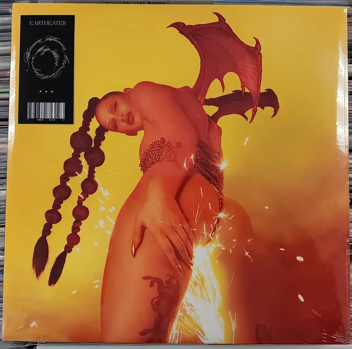 [Used Lp] Eartheater / Phoenix: Flames Are Dew Upon My Skin 1