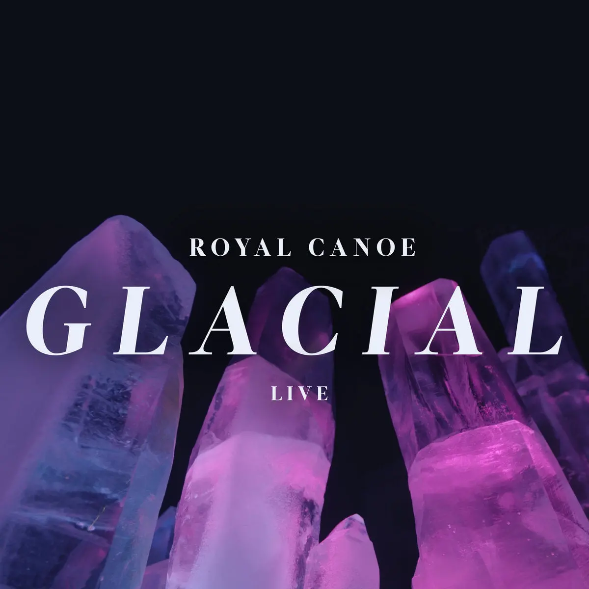 Royal Canoe/Glacial (Blue Vinyl) [Lp] 1