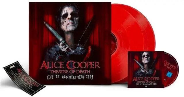 Cooper, Alice/Theatre Of Death: Live At Hammersmith 2009 (2Lp Red Vinyl With Dvd) 1