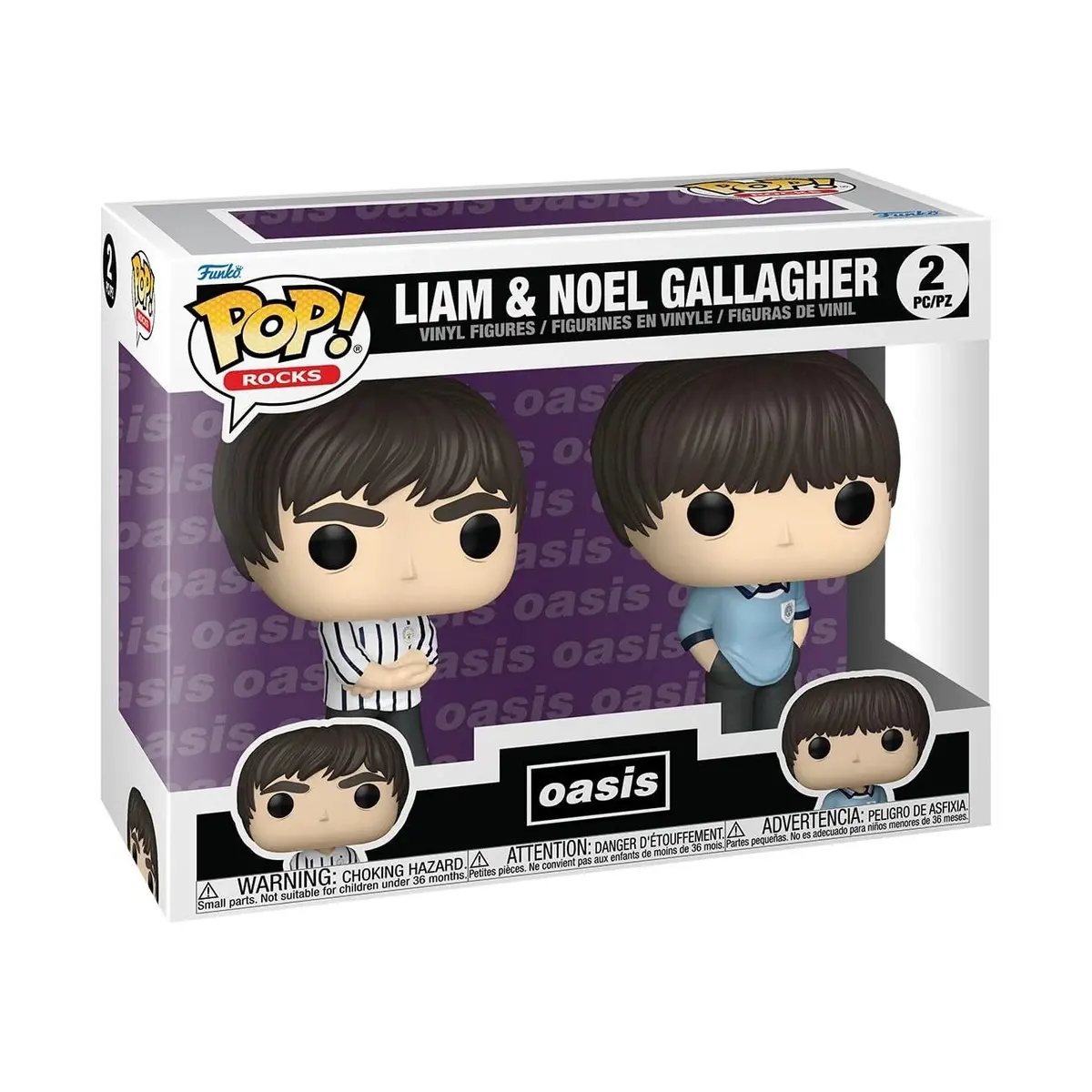 Pop! Vinyl/Oasis - Liam & Noel Gallagher [Toy] 1
