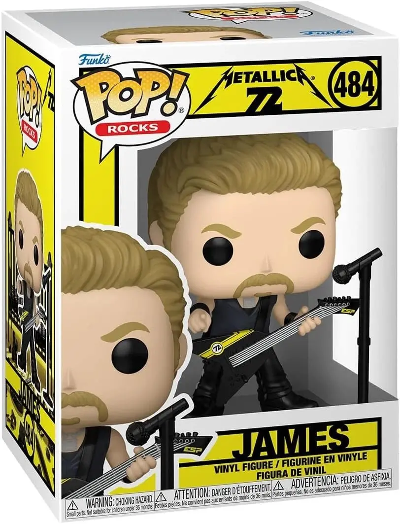 Pop! Vinyl/Metallica - James (72 Seasons) [Toy] 1
