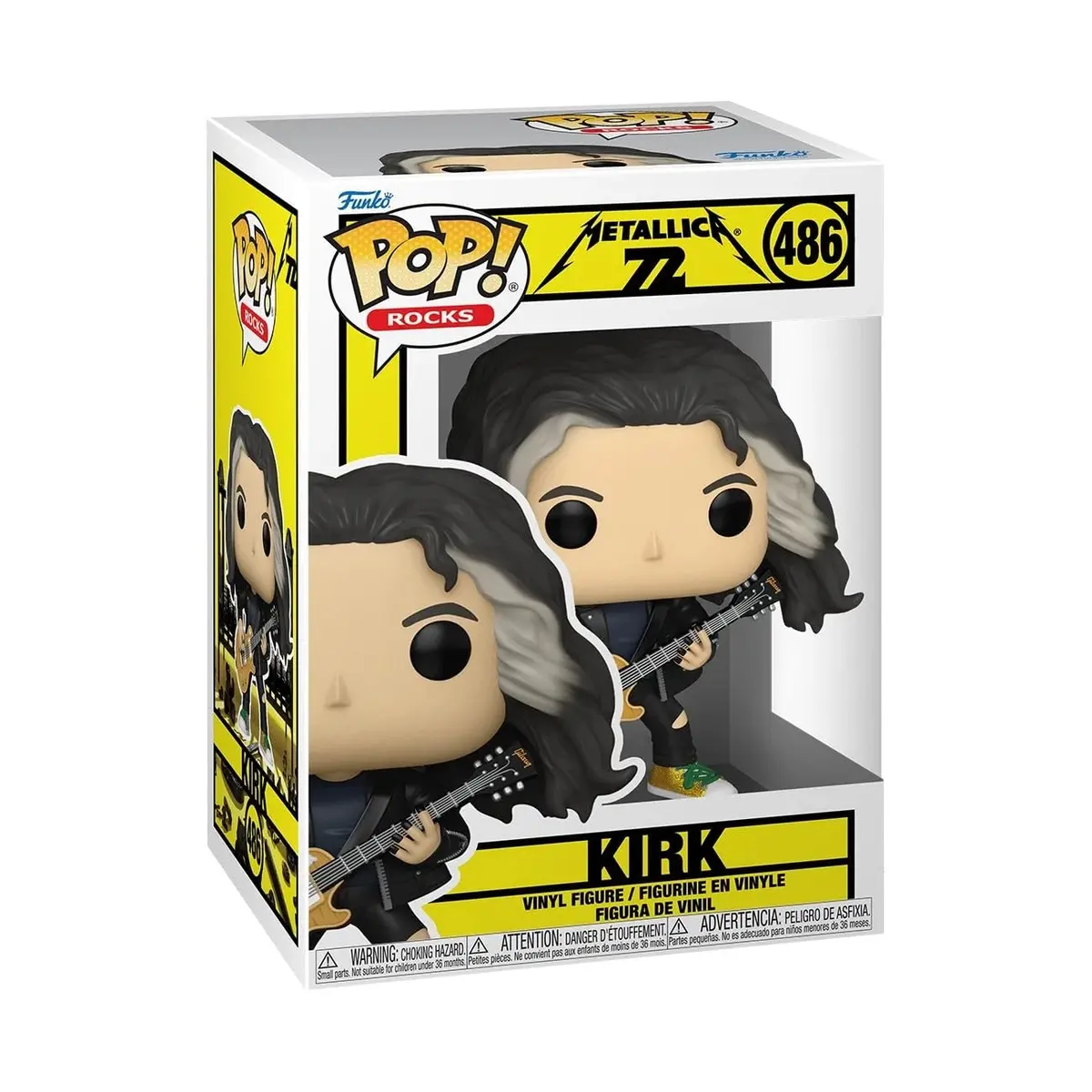 Pop! Vinyl/Metallica - Kirk (72 Seasons) [Toy] 1